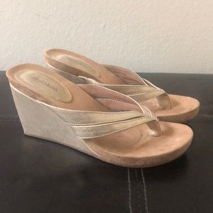 Style & Co. platform slides sandals sz 5
